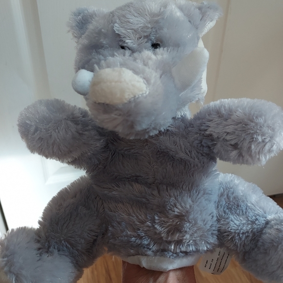 Kellytoy Elephant Plush Gray Puppet Hand Puppet Stuffed Animal 10 Inch 2011 - Picture 6 of 9